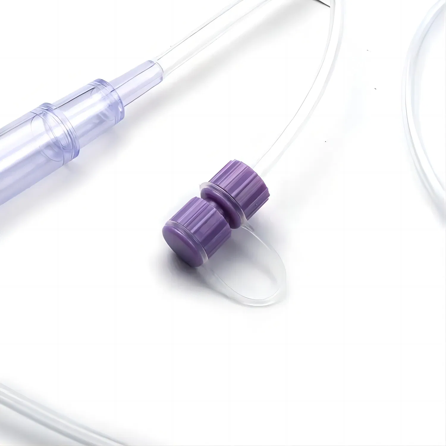 Conjunto de bolsa de alimentación enteral desechable tipo gravedad para infusión