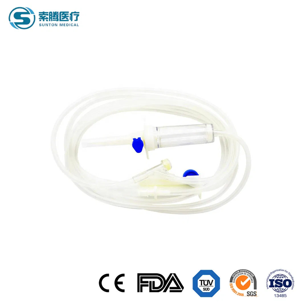 Conjunto de Infusión Subcutánea Sunton Fabricación de Conjunto de Vena Escalpina en China Dispositivo Médico Conjunto de Infusión por Goteo 20 Conjunto de Infusión por Gravedad