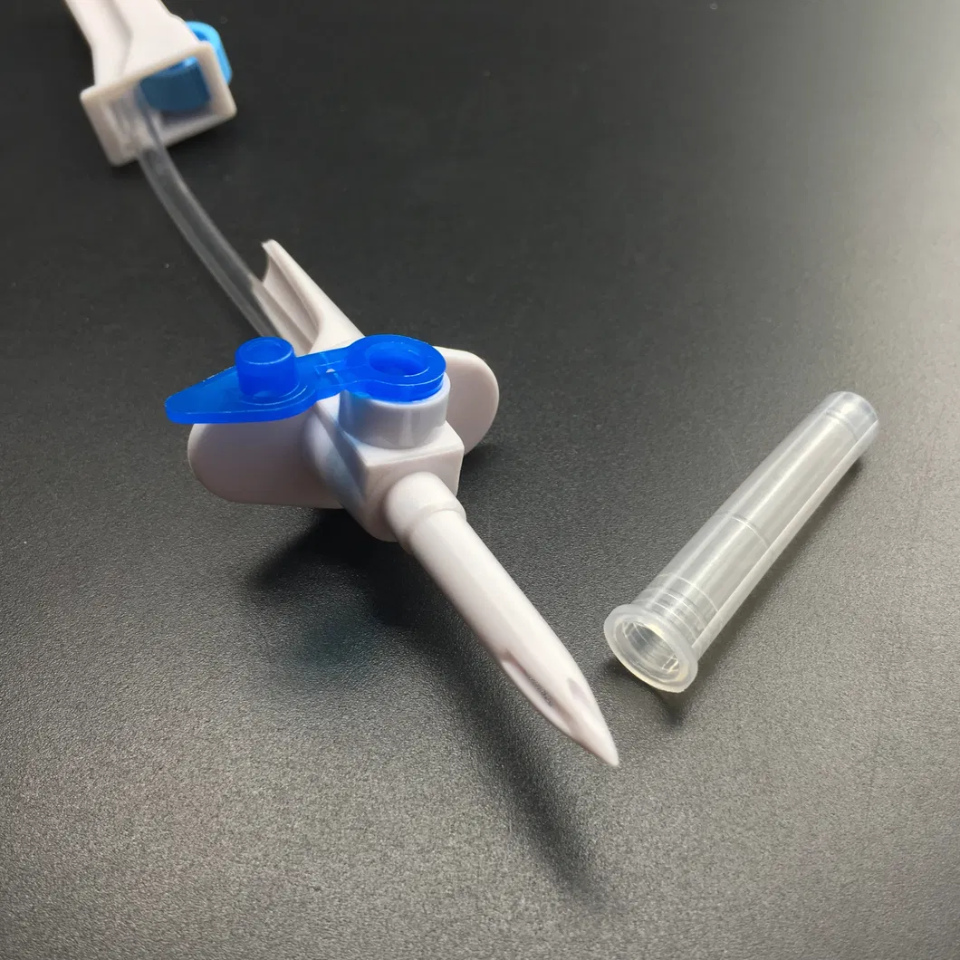 Juego de administración de fluidos intravenosos desechable para pediatría