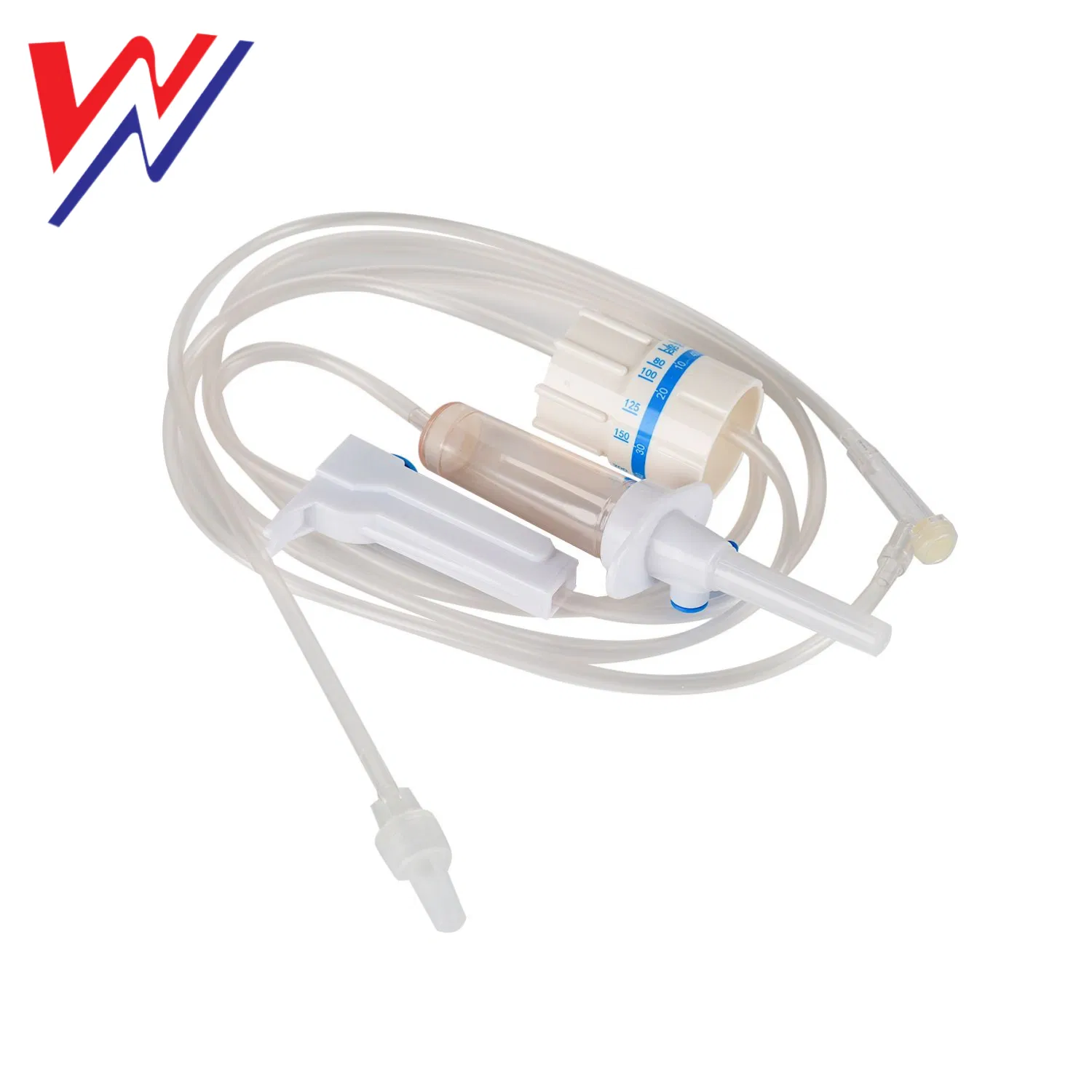 Conjunto de infusión premium con características de seguridad mejoradas para un uso seguro