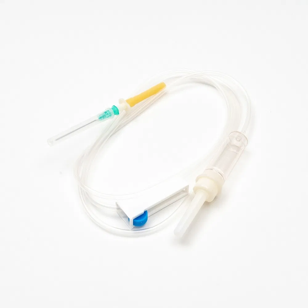 Conjunto de Infusión Estéril Confiable Diseñado para el Apoyo a Pacientes en Cuidados Críticos