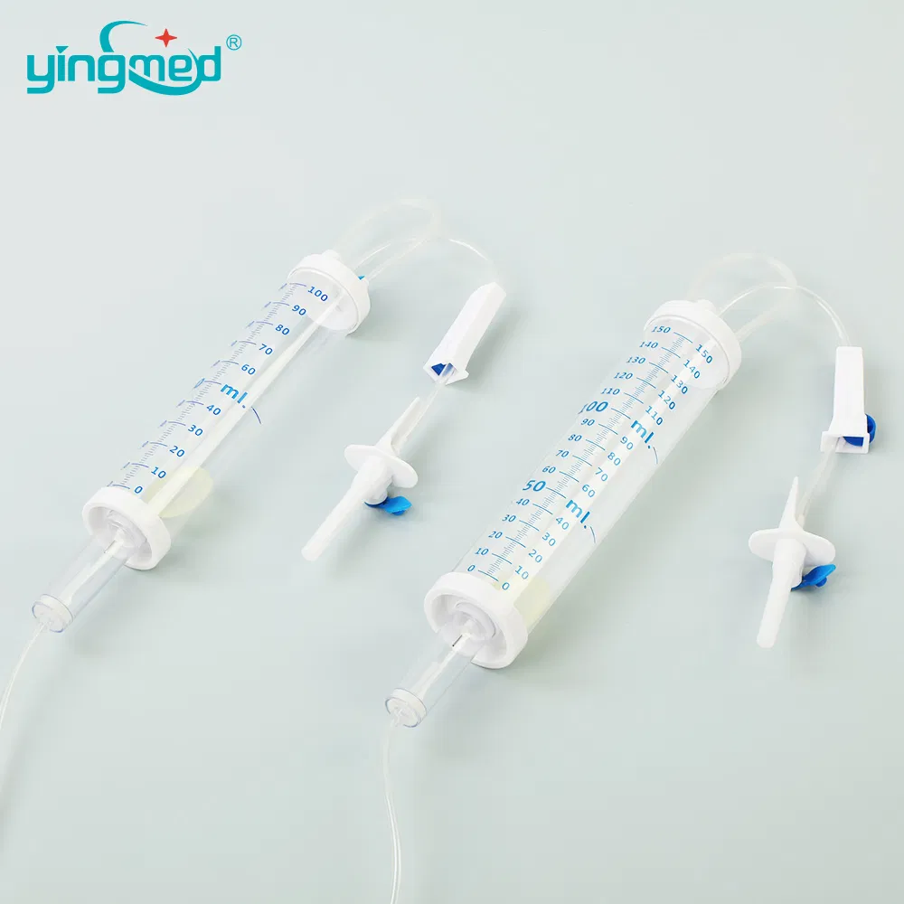 Juego de infusión pediátrico de bureta desechable de alta calidad 100ml 150ml ISO13485 CE