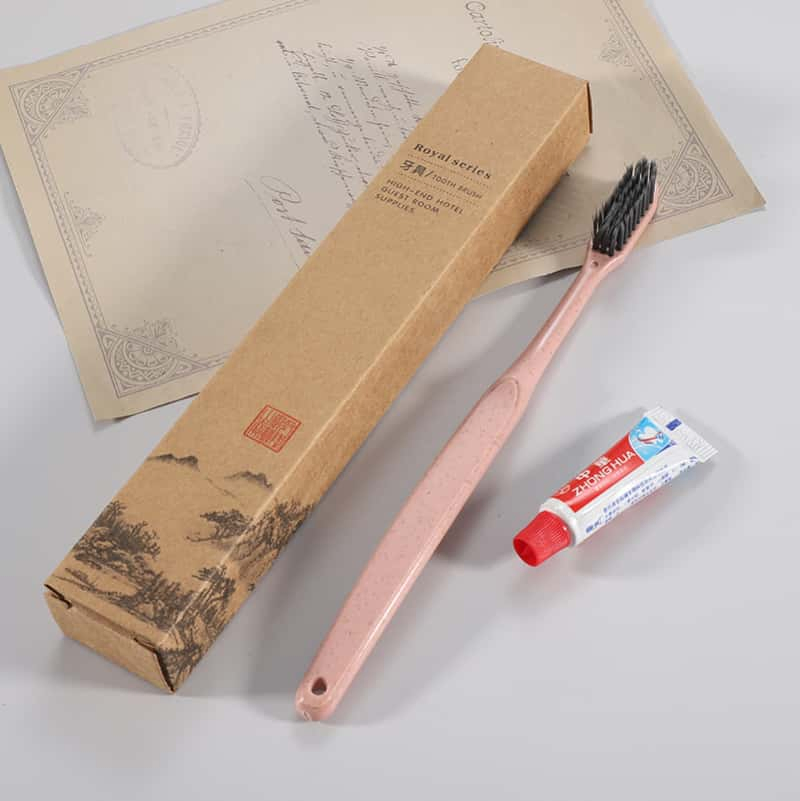 Kit de tocador desechable esencial y confiable personalizado para viajes