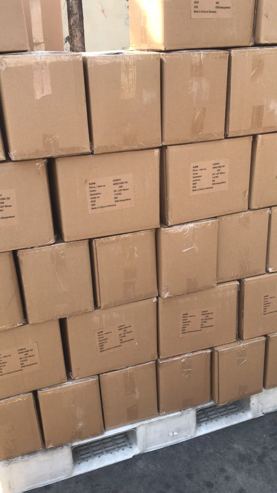 Especificaciones de producto