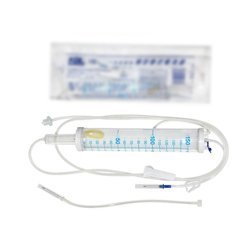 Conjunto de infusión de bureta IV desechable estéril médica