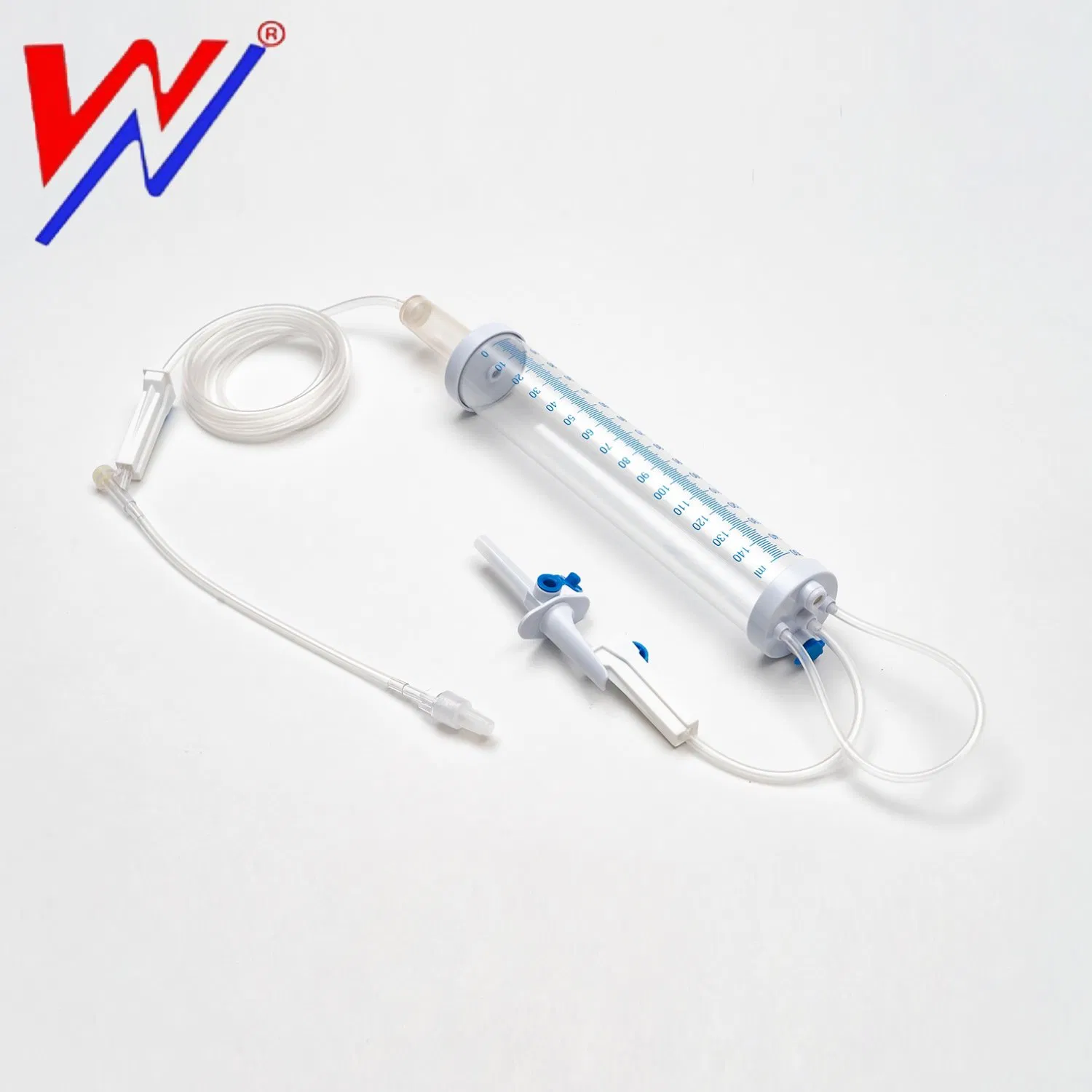 Conjunto de infusión desechable Bureta IV de suministros médicos con ISO, CE 100/150ml Cc goteo pediátrico para niños tipo microgoteo estéril intravenoso para un solo uso 60 gotas