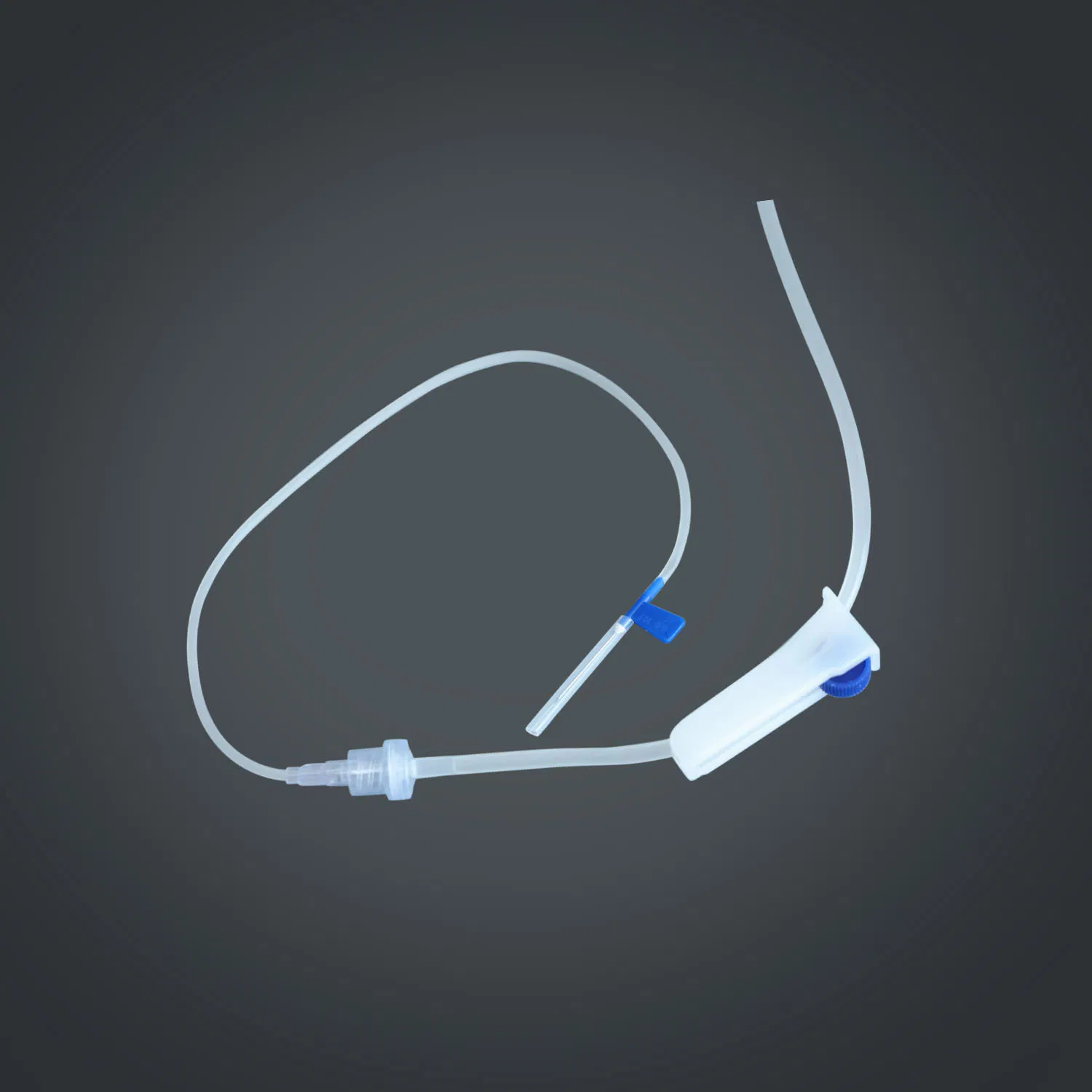 Juego de administración IV estéril con micro gotero, set de infusión desechable médico