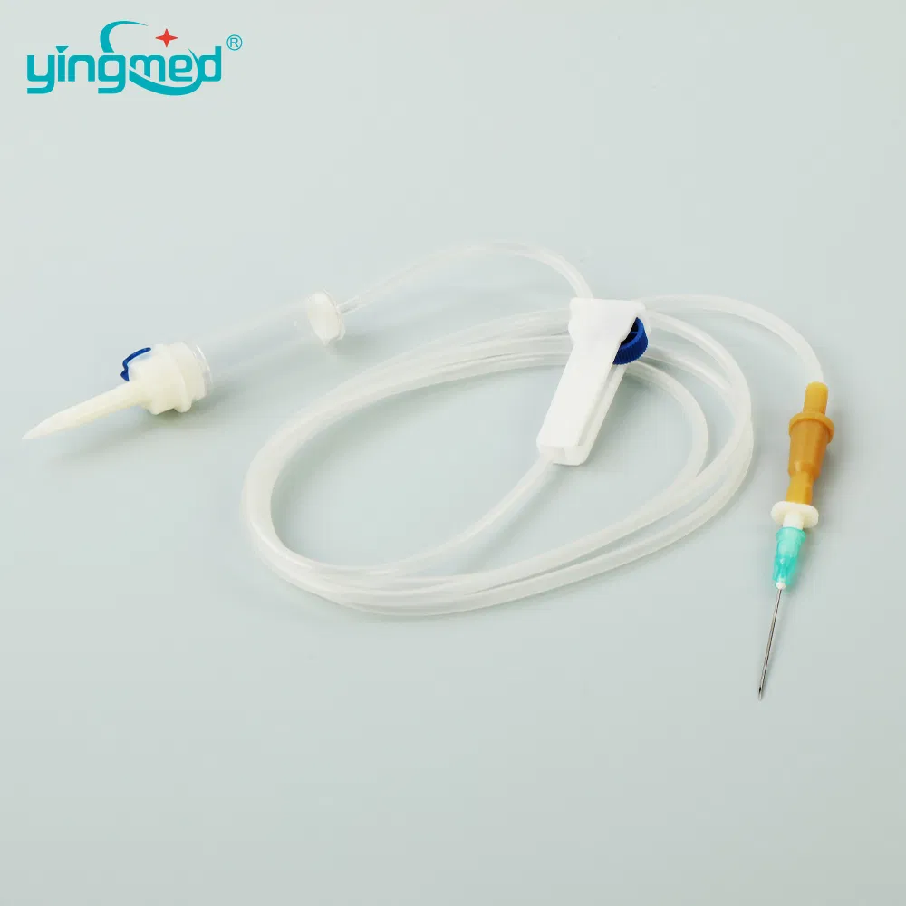 Juego de infusión médica desechable