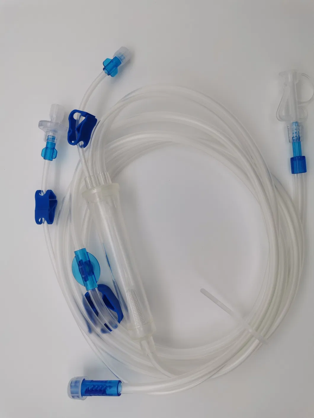 Juego de tubos de sangre desechables para hemodiálisis