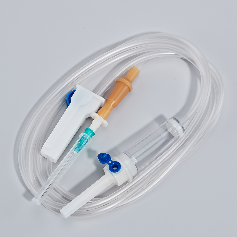 Sistema de administración de infusión Buret IV de un solo uso sin DEHP médica Con filtro