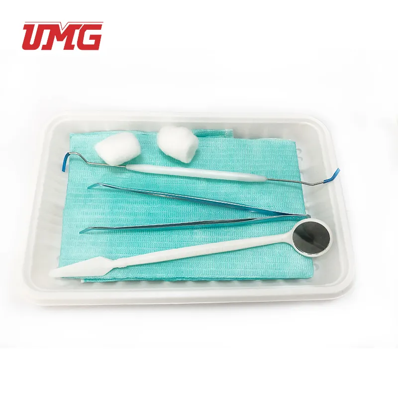 Kit de instrumentos dentales desechables