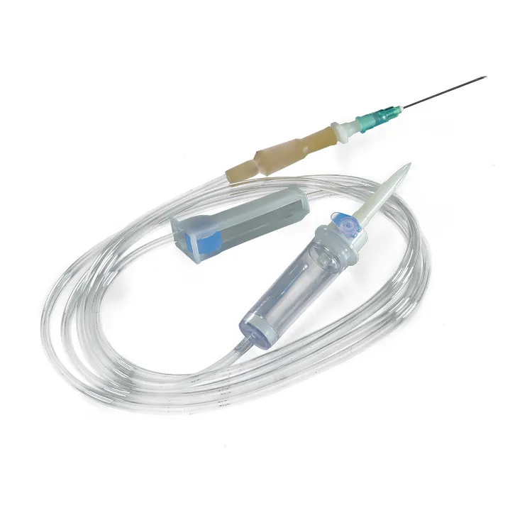 Equipo desechable médico conjunto de infusión intravenosa CE ISO