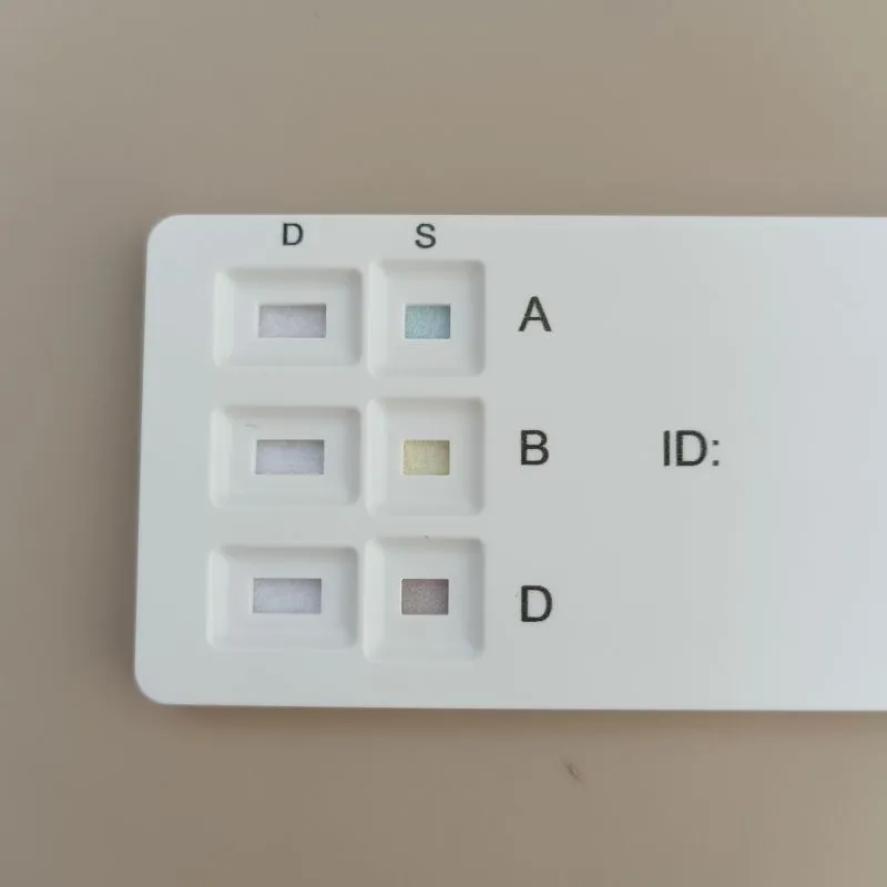 Kit de Prueba Rápida de Agrupación Sanguínea Abo y Rhd