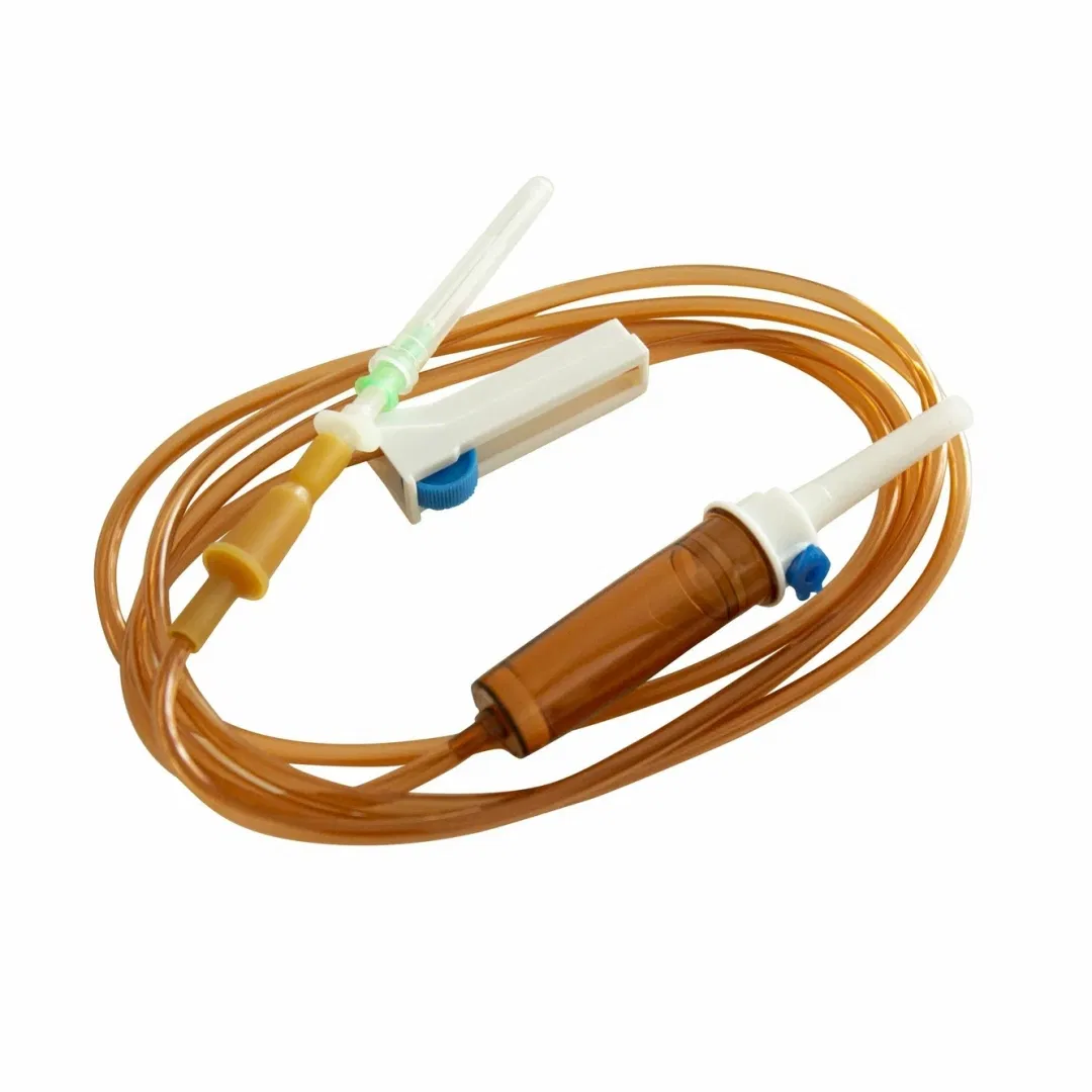 Conjunto de IV resistente a la luz personalizado para dispositivos médicos ISO y CE