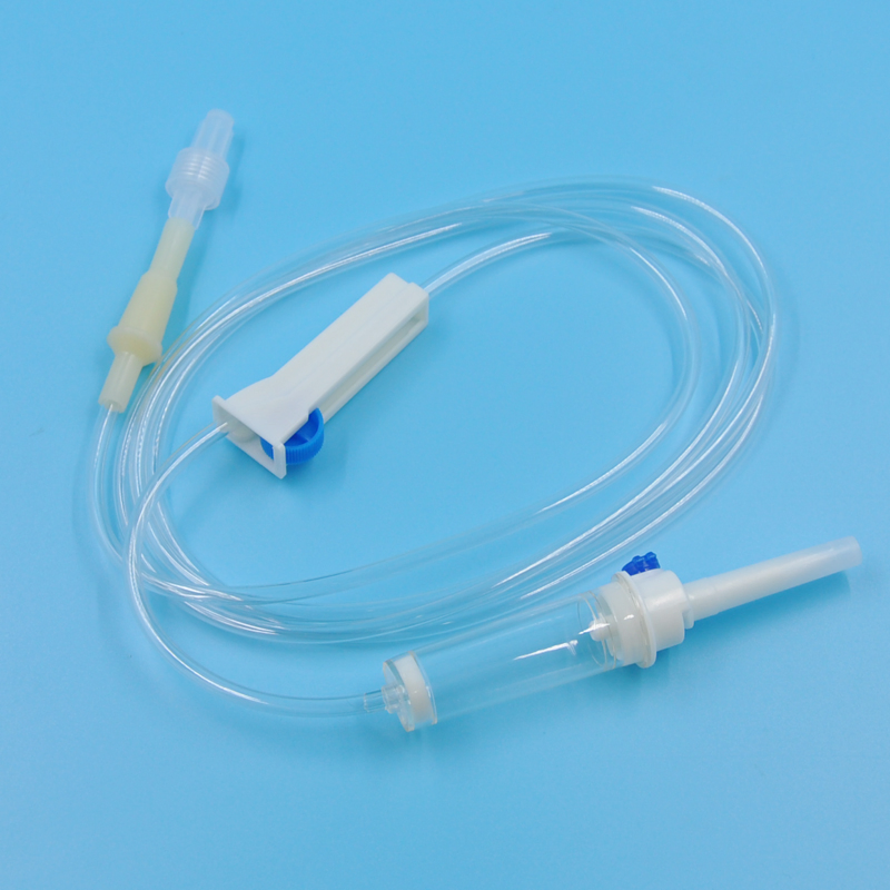 Conjunto de infusión IV desechable estéril certificado CE de China a precio más bajo, conjuntos de administración, conjuntos de transfusión de sangre
