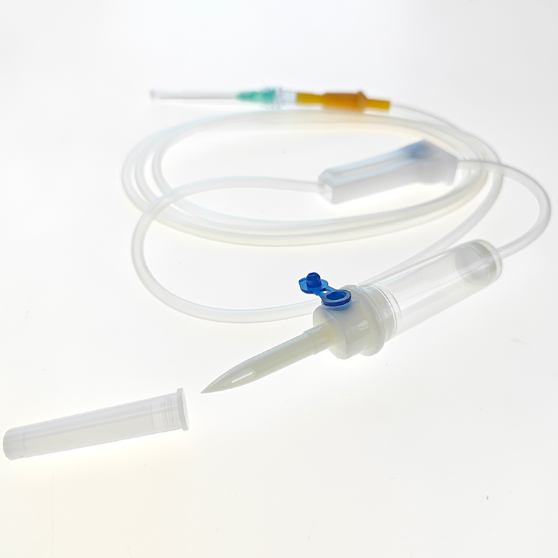 Uso médico desechable de seguridad 21g 22g 23G 25g 3 forma con ala o tornillo recto tipo Y conjunto de infusión