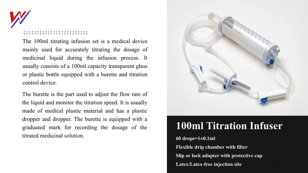 Componentes de infusión