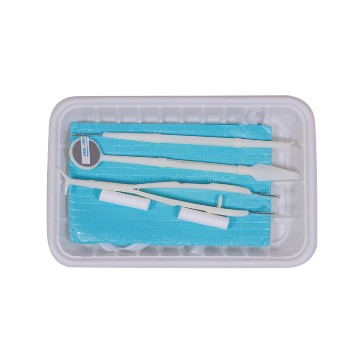 Kit de Examen Dental Desechable Kit de Instrumentos Dentales para Cuidado Dental