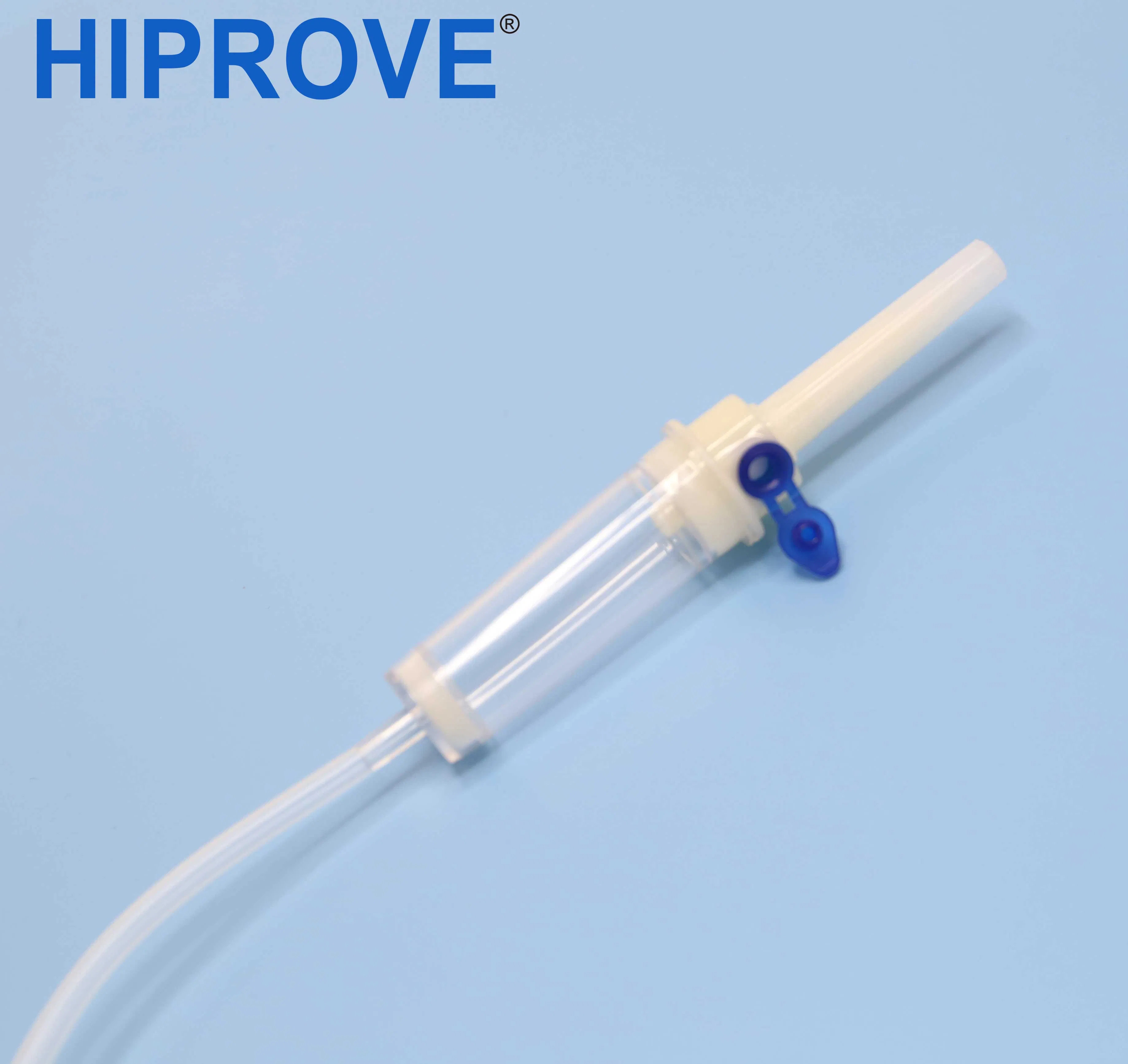 Suministro médico estéril desechable, juego de infusión de microajuste de precisión con CE e ISO