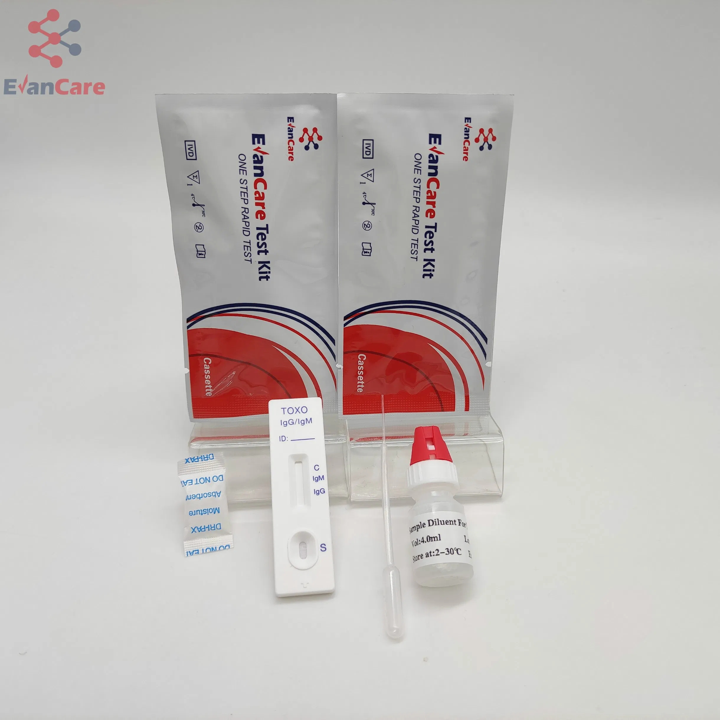 Prueba Toxo Prueba Toxo Popular Toxoplasma Kit de Prueba Rápida Toxo AG