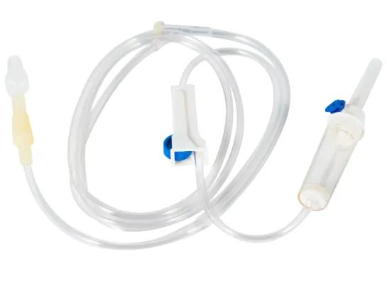 Juego de infusión médica de precisión desechable para un solo uso