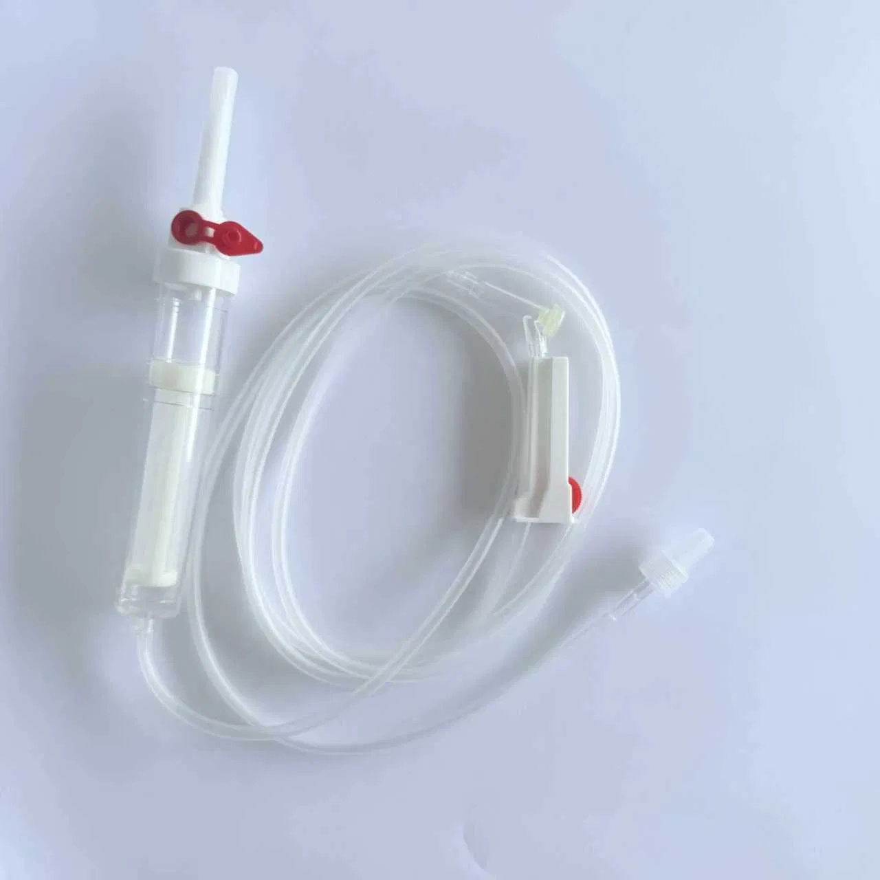 Kit de transfusión de sangre desechable premium con conector Luer Slip