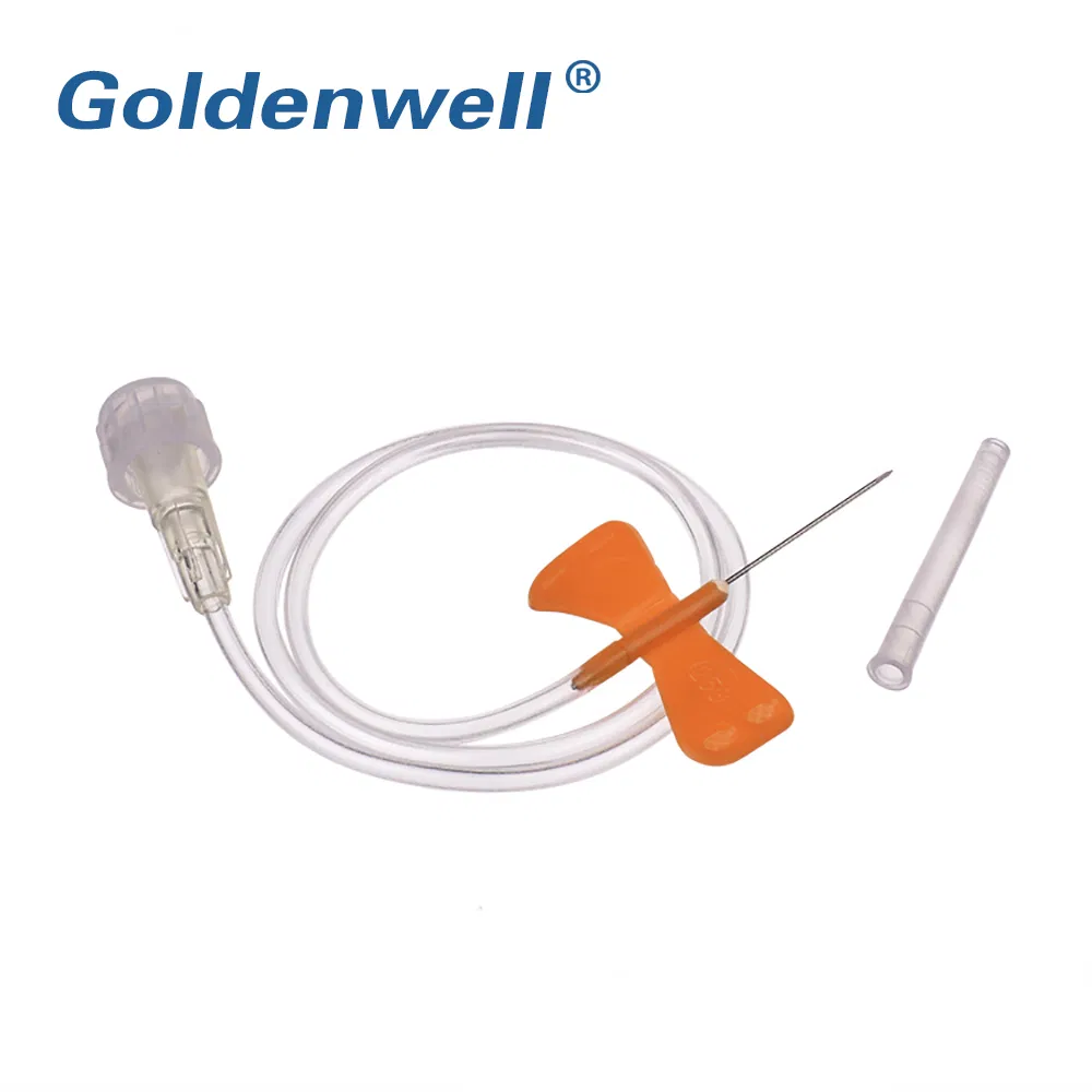 Set de Vena Escalpelo Desechable de Seguridad para Infusión 27g
