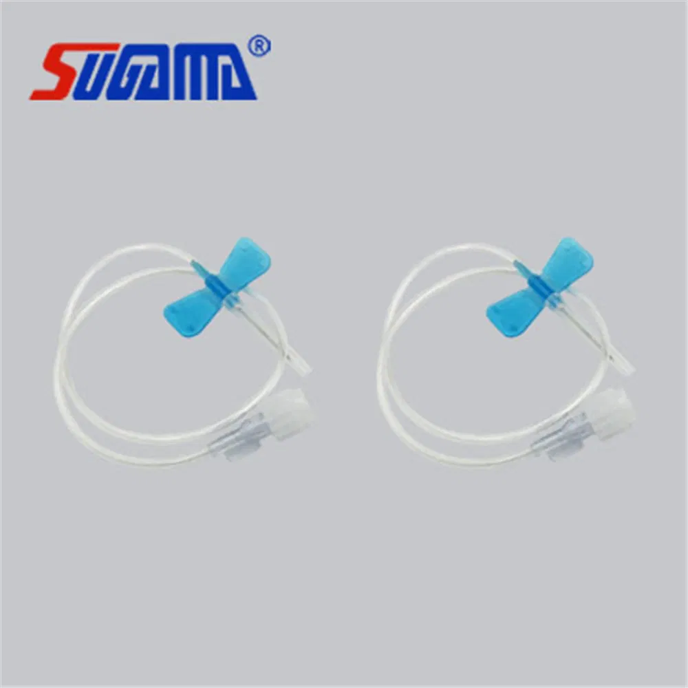 Juego de aguja intravenosa desechable para infusión