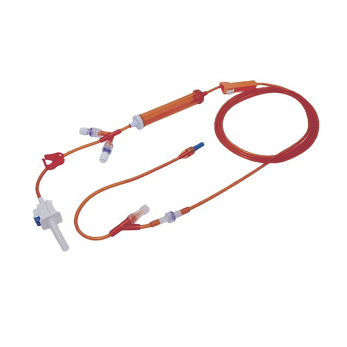 Conjunto de tubo de infusión intravenosa con cámara de goteo ventilada resistente a la luz, administración de medicamentos para tratamiento de tumores, dispositivo de infusión seguro para resonancia magnética y antibacteriano