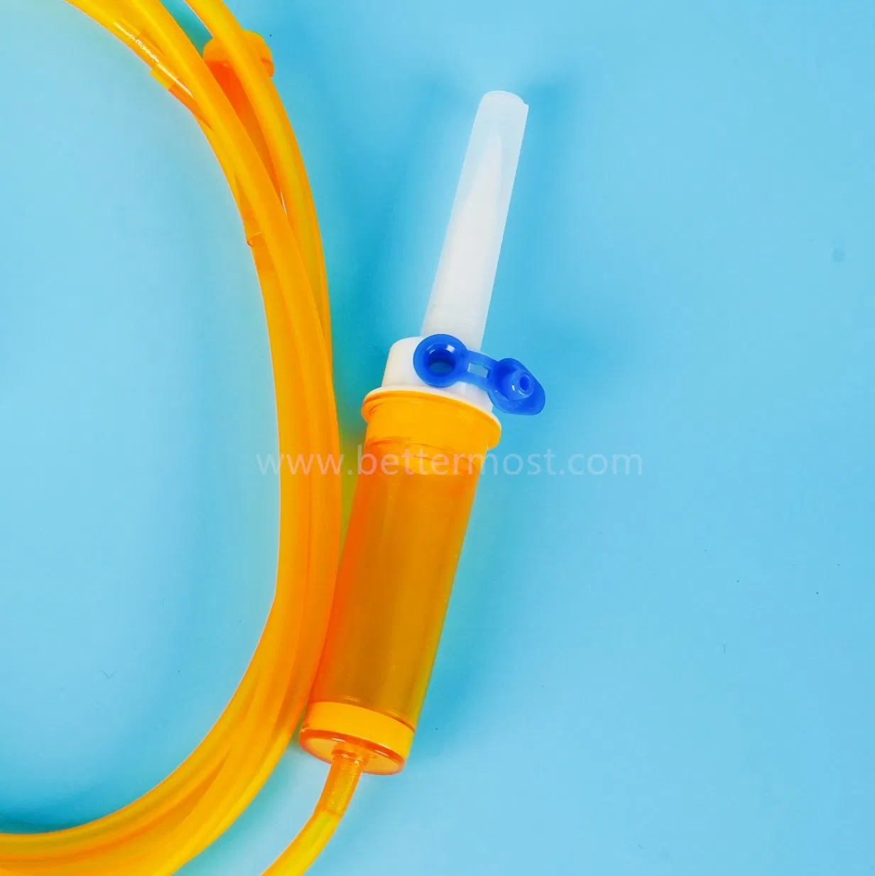 Conjunto de infusión desechable de alta calidad a prueba de luz médica con aguja