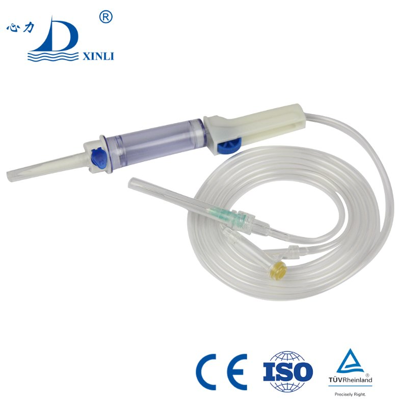 Conjunto de administración IV Fabricante Conjunto de infusión desechable estéril de IV Conjunto de infusión con alas 20g con bureta