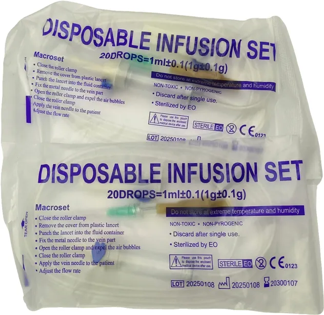Conjunto de Infusión Desechable 3