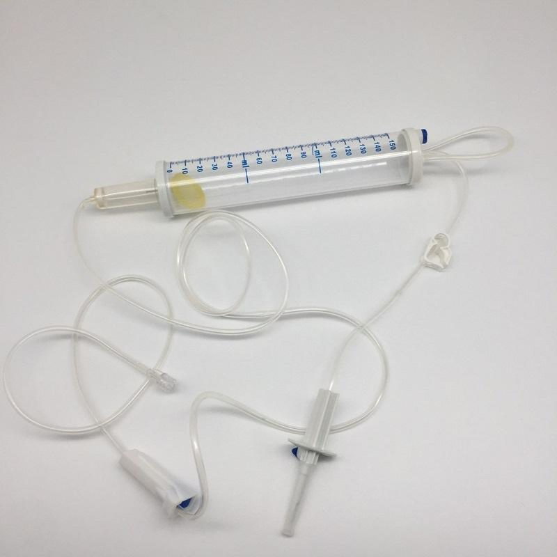 Set de Infusión Pediátrico 100ml Bureta Tipo Microgoteo Aparato de Infusiones para Niños