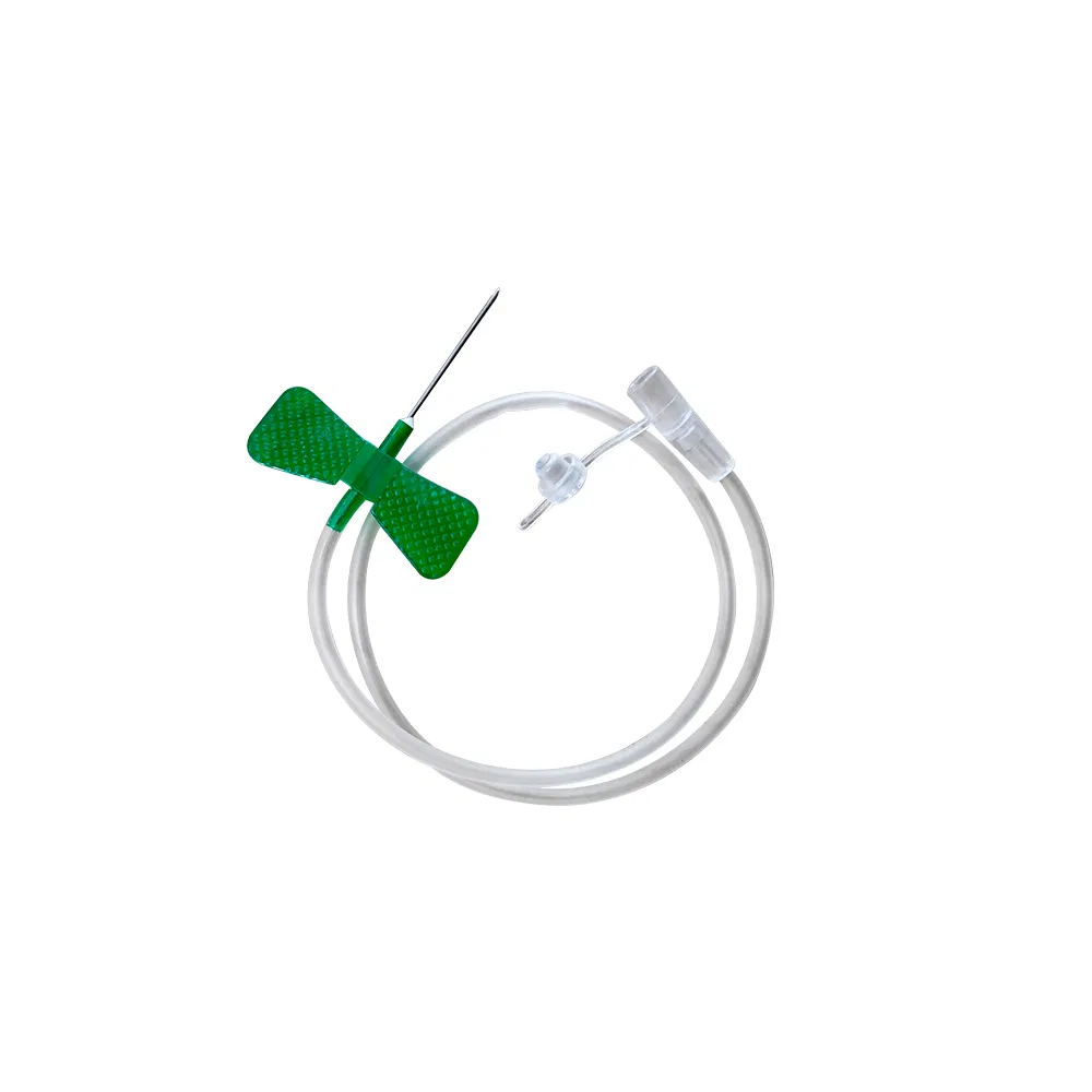 Conjunto de Infusión Estéril Veterinario con Aguja Mariposa 18g