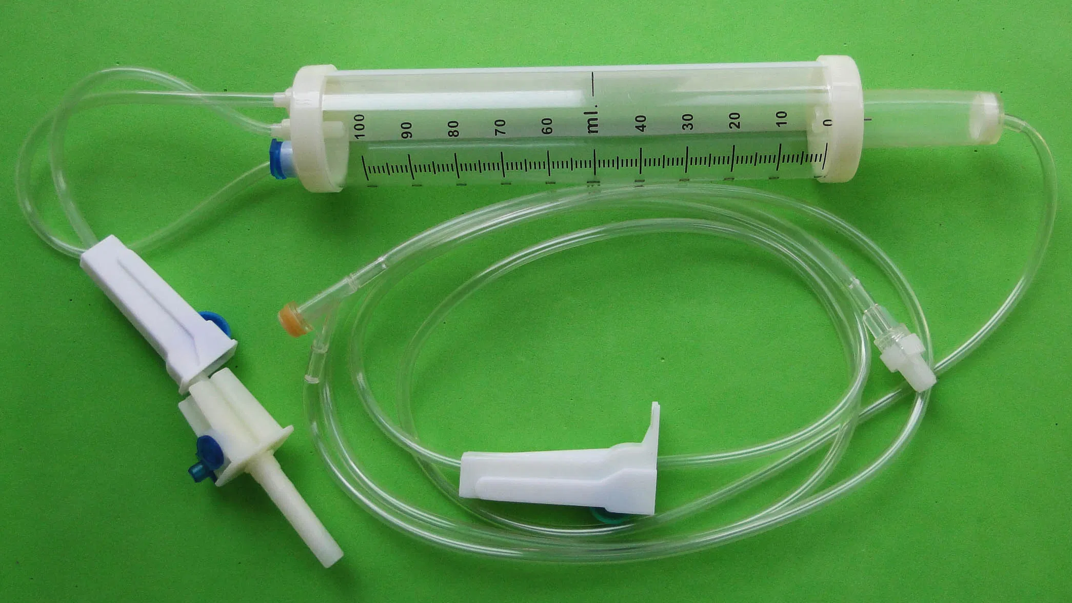 Set de Infusión de Bureta Estéril 100ml 150ml Grado Médico CE&ISO