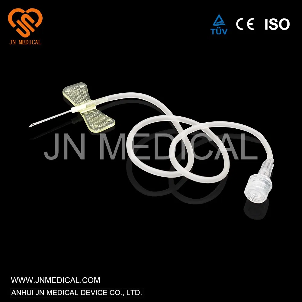 Conjunto de infusión médico duradero y seguro con esterilización
