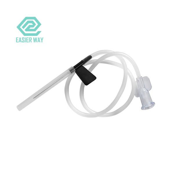 Conjunto de infusión de vena del cuero cabelludo pediátrico de seguridad