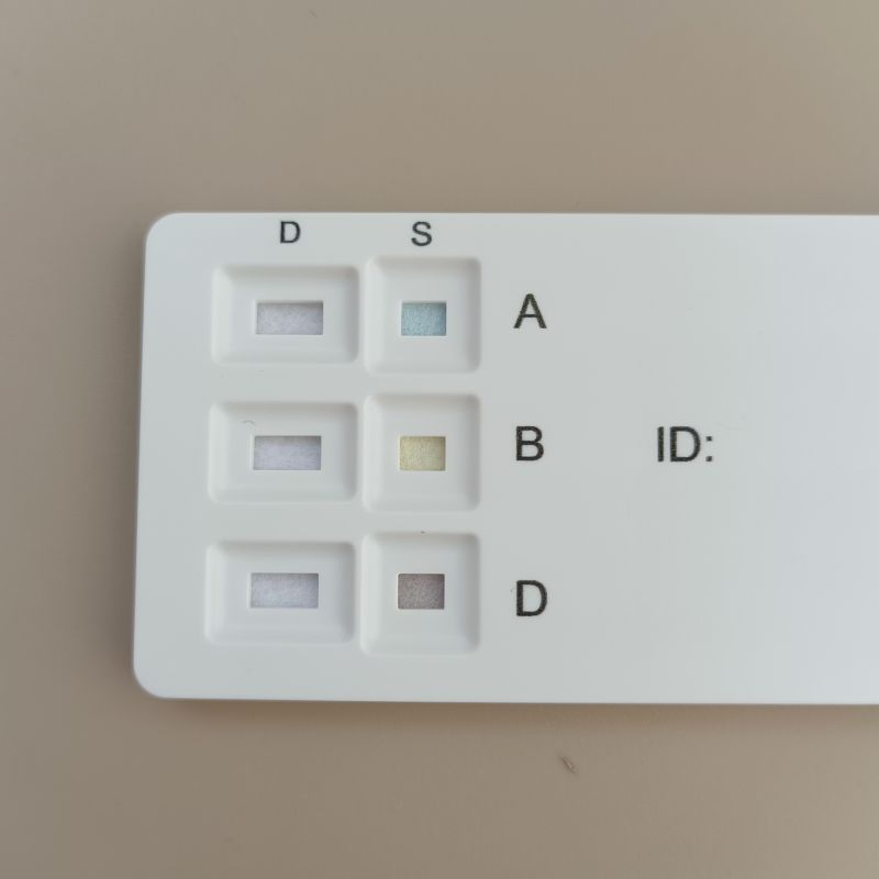 Kit de Prueba Rápida de Agrupación Sanguínea Abo y Rhd