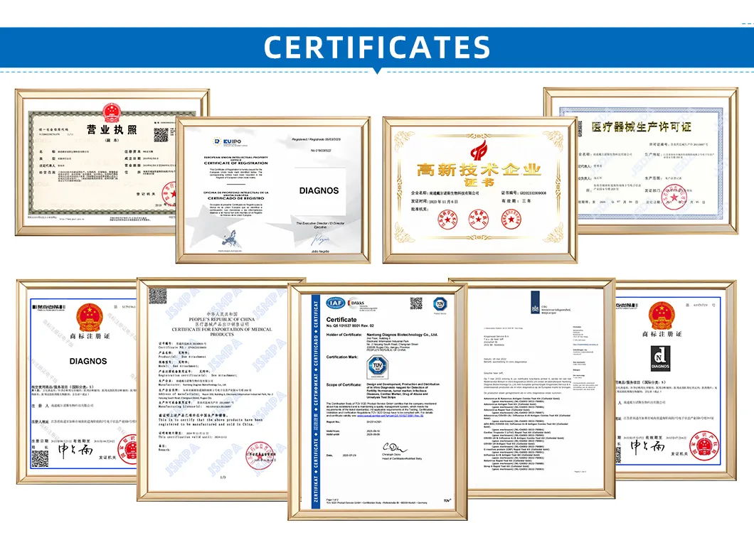 Certificados CE ISO