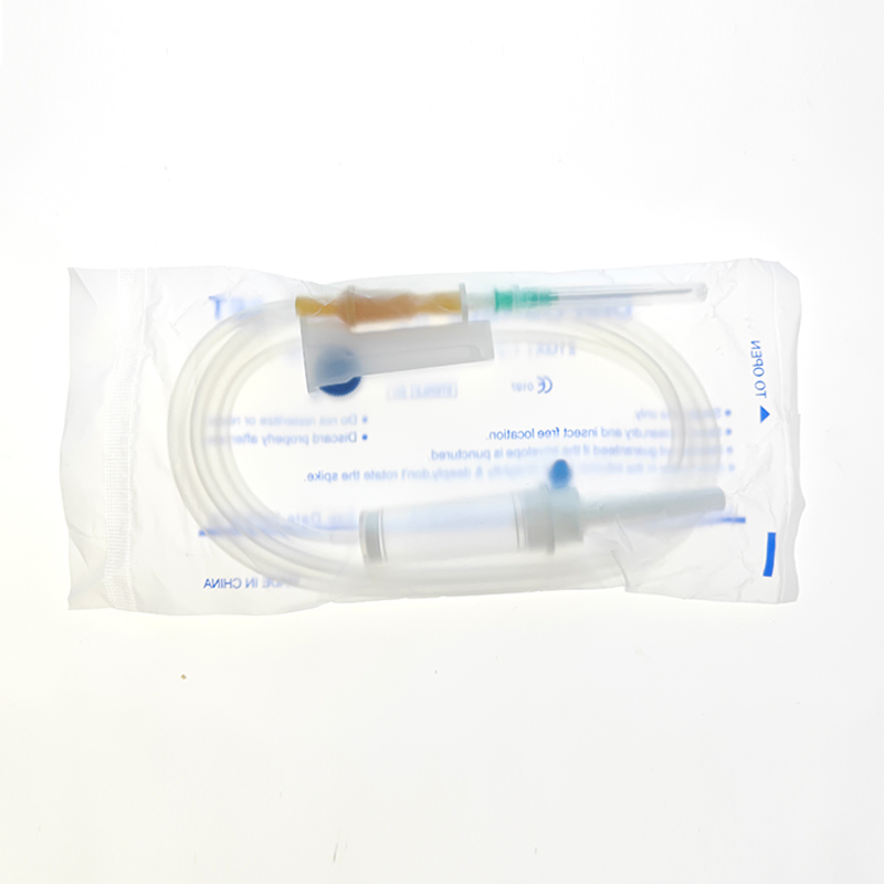 Conjunto de bomba de uso médico desechable de seguridad 21g 22g 23G 25g 3 con aguja de infusión tipo Y con ala o recta
