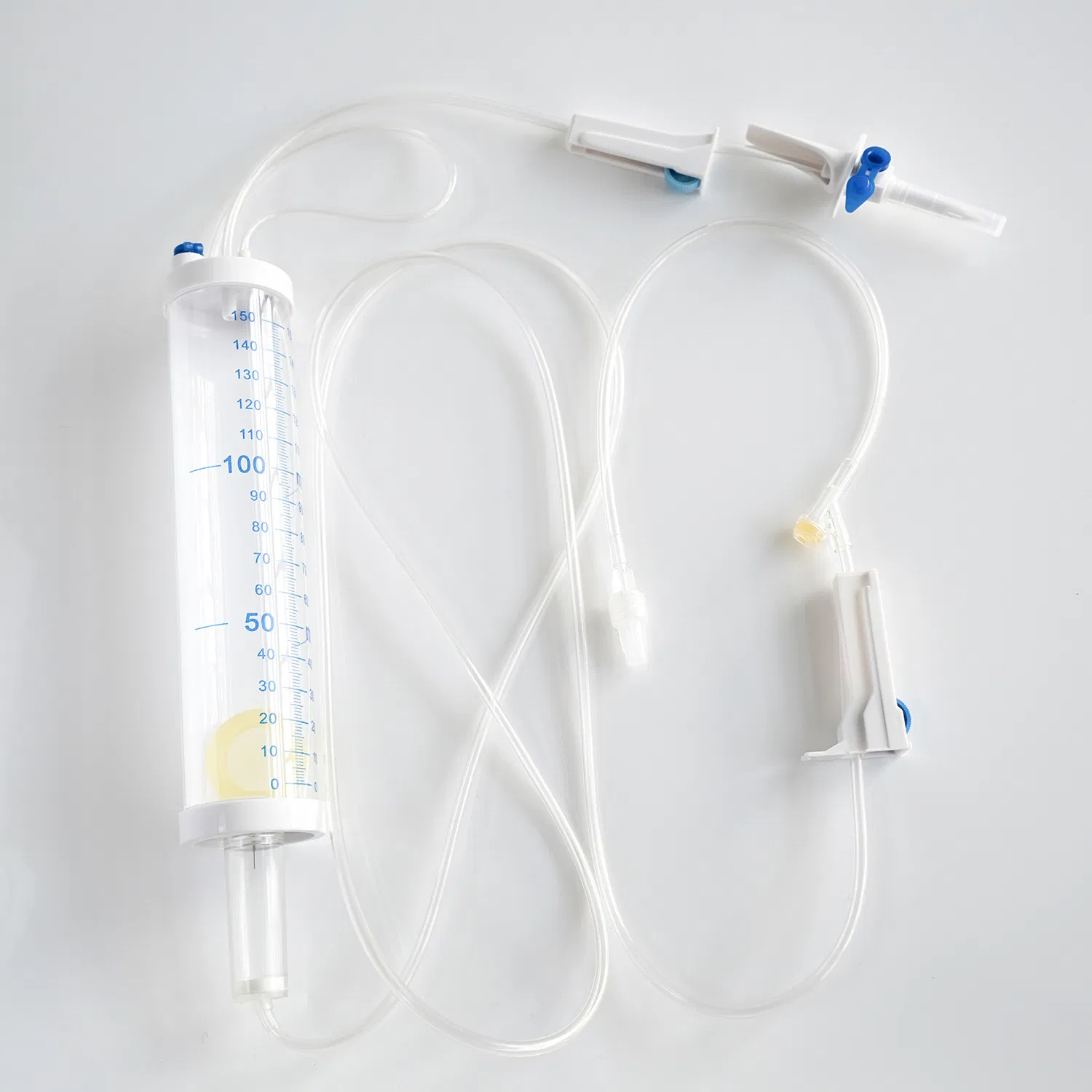 Conjunto de infusión de bureta OEM/ODM 100ml de alta calidad para uso médico, conjunto de infusión médica diseñado para aplicaciones intravenosas