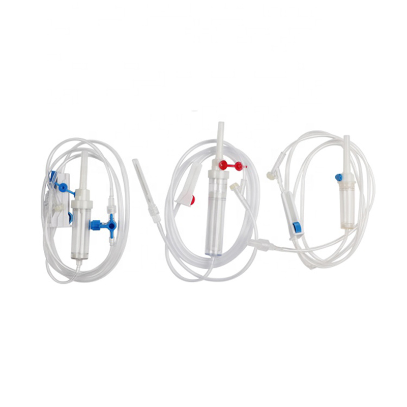 Conjunto de infusión de precisión para suministro médico IV