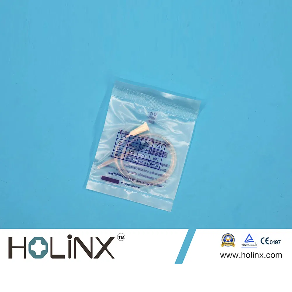 Conjunto de aguja de infusión médica para cuero cabelludo y vena