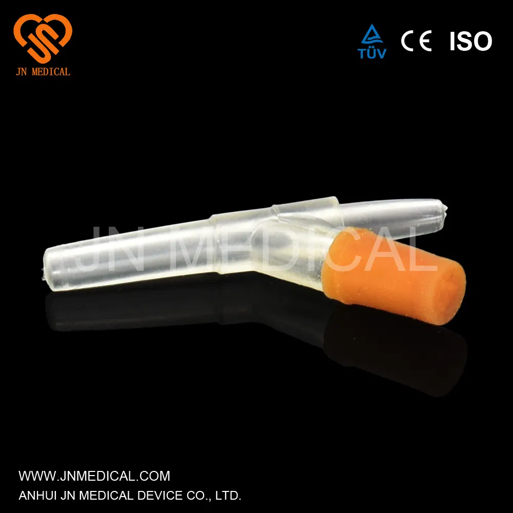Juego de infusión IV de suministros médicos, tipo Y, sin aguja, para un solo uso
