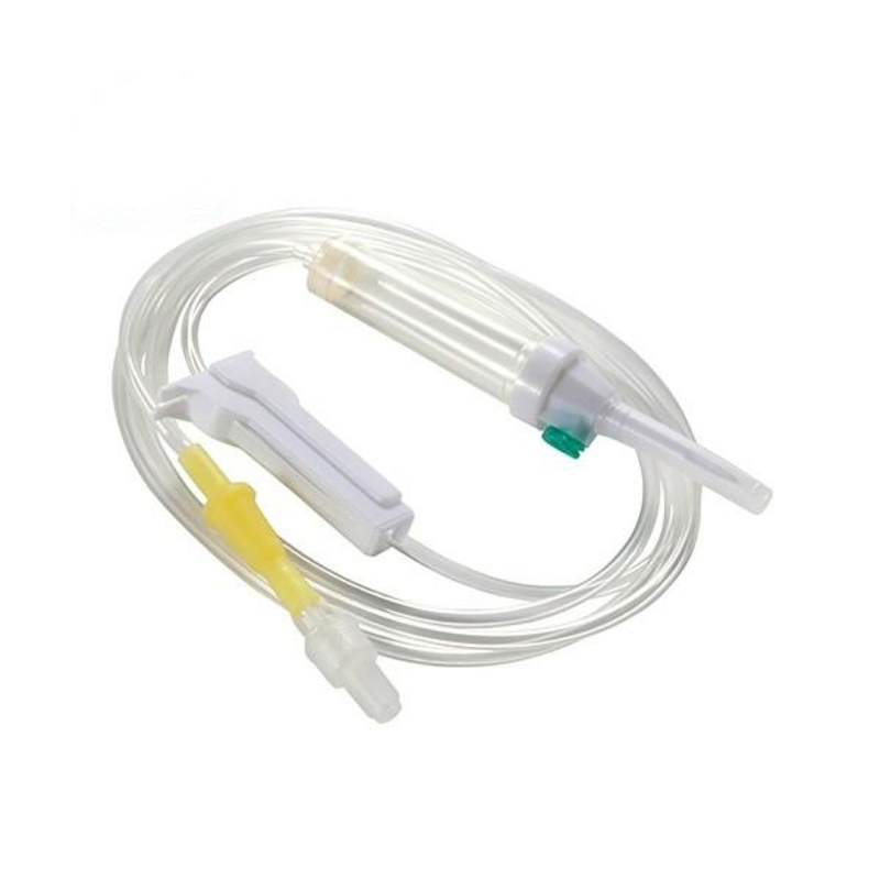 Conjunto de infusión IV desechable pediátrico de micro gota de tres partes de la FDA