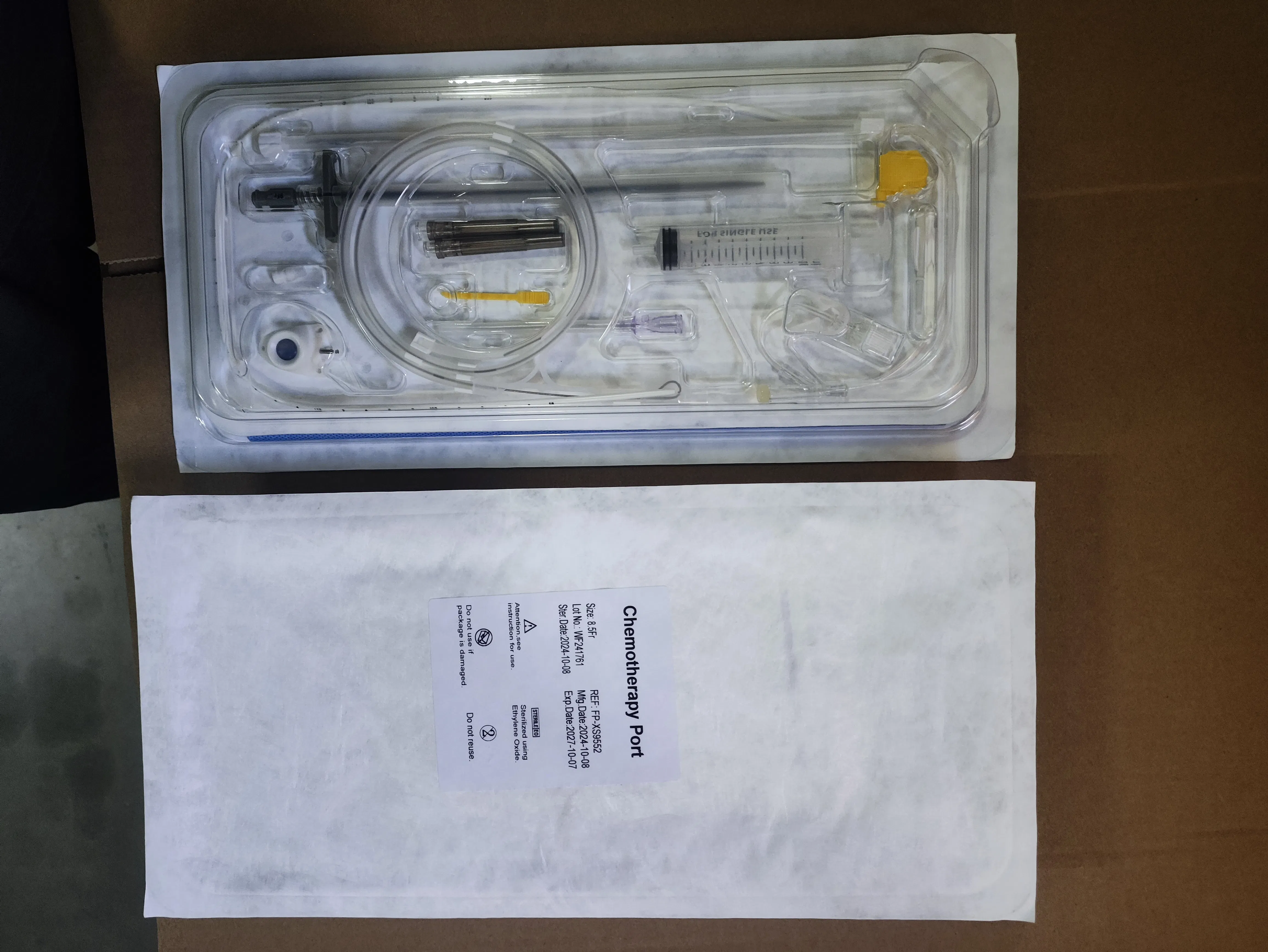 Conjunto de Agujas Huber Médicas Premium para Sistemas de Acceso a Puertos