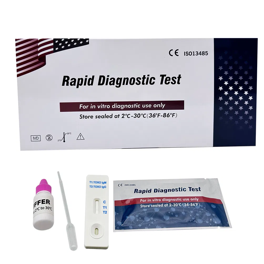 Kit de prueba rápida de anticuerpos Toxo IgG IgM al por mayor