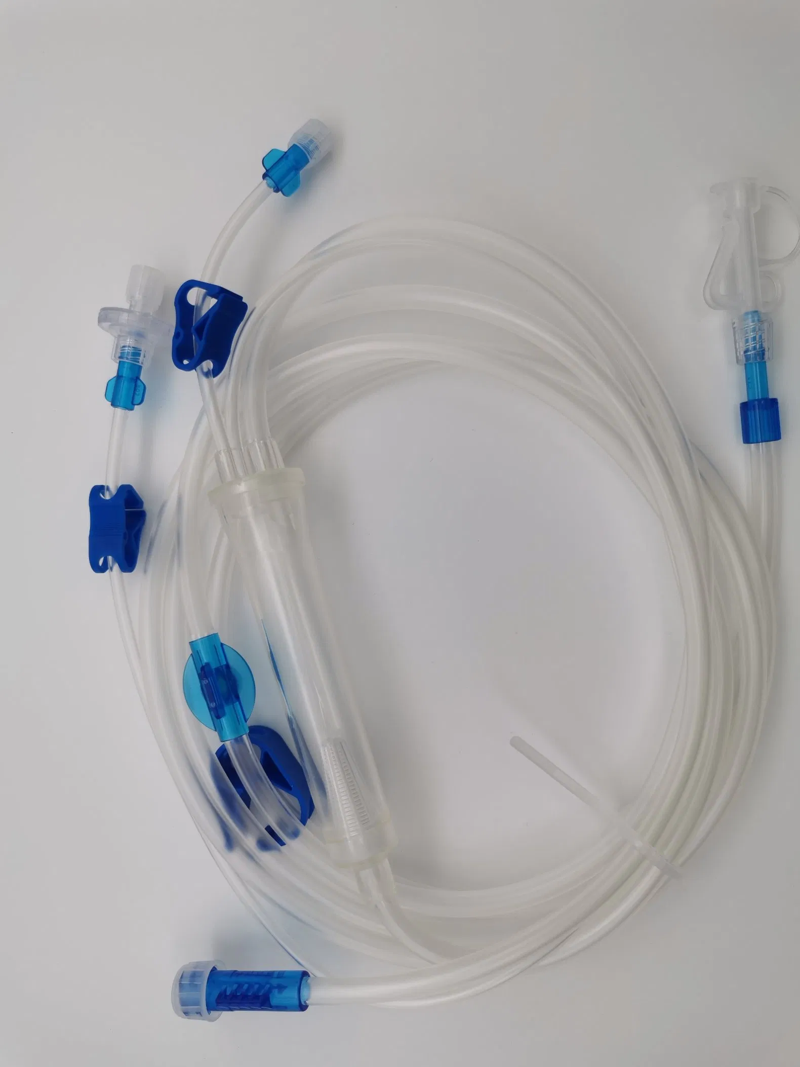 Juego de tubos de sangre desechables para hemodiálisis