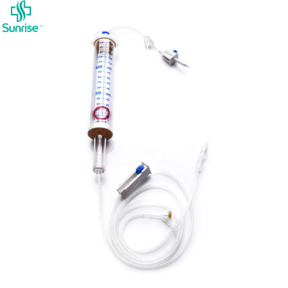 Sunrise Medical Uso Médico Desechable Bureta Set de Infusión IV Estéril Tipo Bureta Set de Infusión para Uso Único