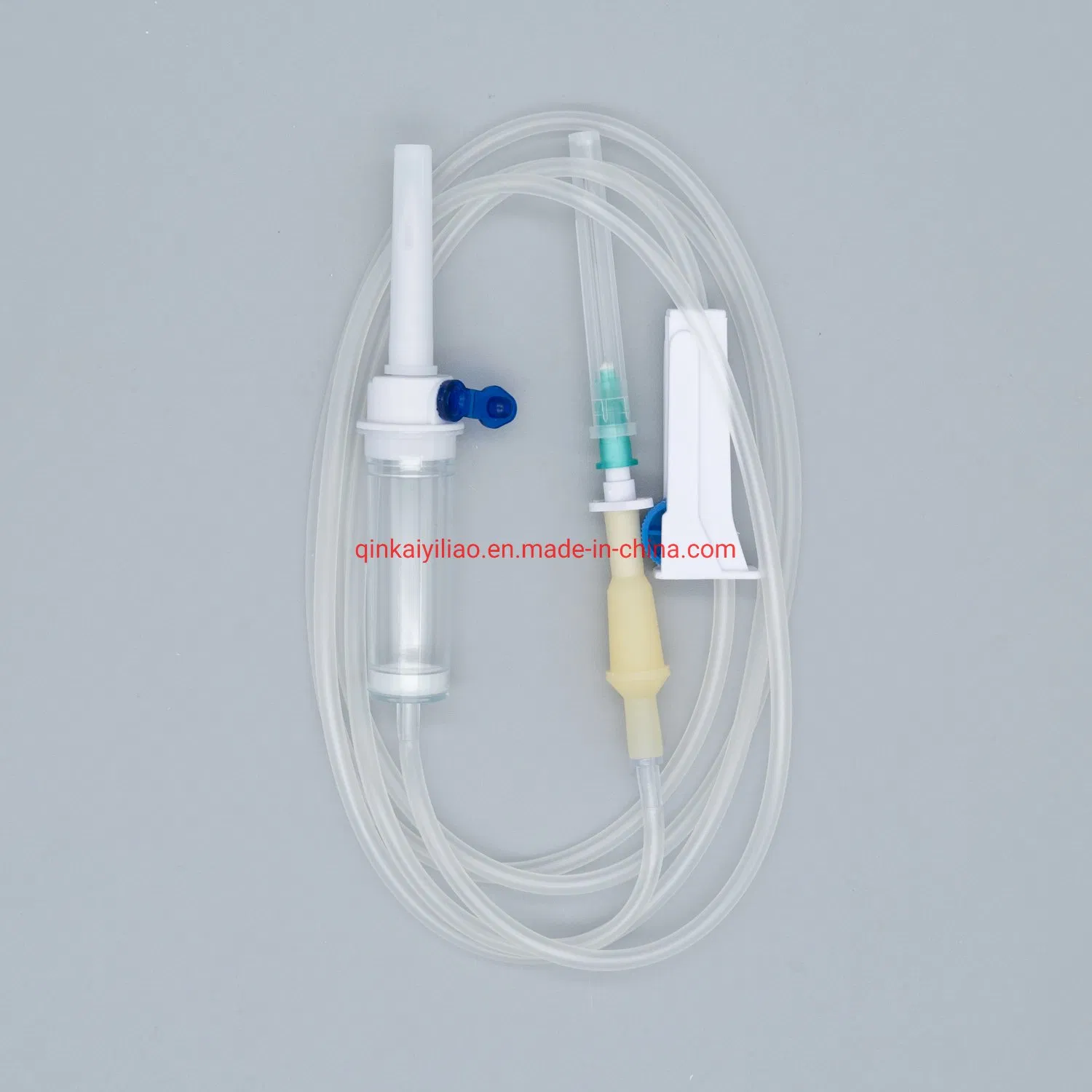 Conjunto de infusión por gravedad desechable estéril de TPE para dispositivos médicos